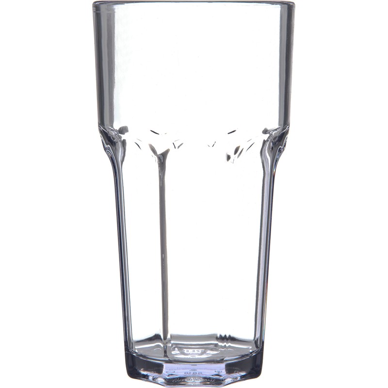 Carlisle 581807 Louis Classic Plastic Tumbler, 18 oz, Clear