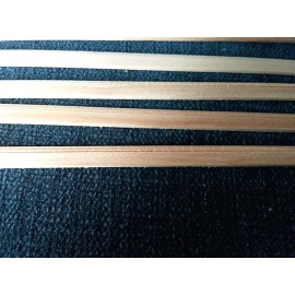 Unbranded Lot 12 Pieces Dollhouse Miniatures Trim Molding 2nd"s 1/4" by 24"   1/2 Scale?