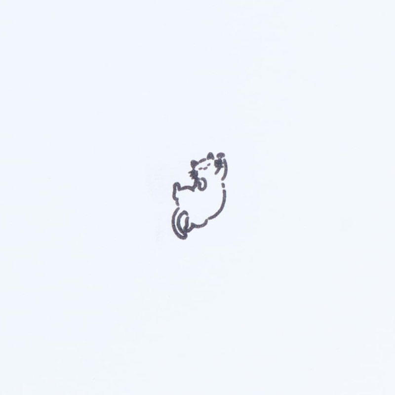 Sun-Star Stationery Oil-Based Paintable Stamp, Cat S3222900
