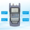 PATIKIL 2pcs 650nm Fiber Optical Tester, Optical Power Meter Built-in