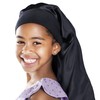 Red by Kiss Kids Satin Braid Bonnet, Comfy Wide Band