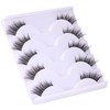 Half Lashes Lashes Natural Look Wispy 3/4 False Eyelashes Fluffy