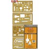 KOH-I-NOOR 750076 Stencil Chemistry Set of 4