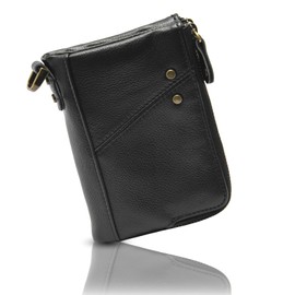 Control TPG70038 Crass Wallet, Genuine Leather Black, Free size