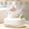 Windmill Music Box Humidifier Creative Bedroom Office Wireless Portable Rotating