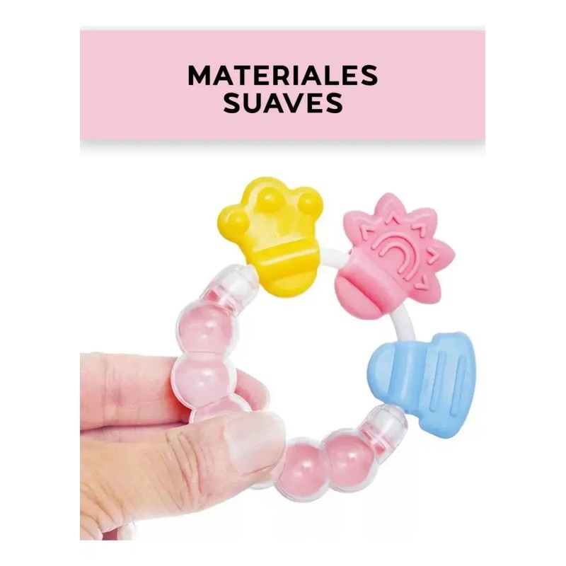Sonaja Mordedera Estimulacion Textura Encias Juguete Bebe