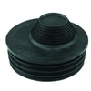 FloPlast Black Rubber Universal Waste Adaptor 110mm