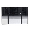 3 Folds Lighted Vanity Makeup Mirror LED Light Table Mirror