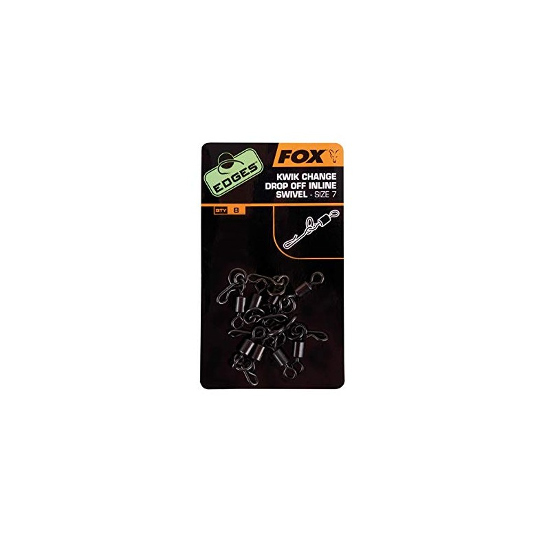 Fox Edges Kwik Change Inline Swivel Gr. 7 Wirbel (8
