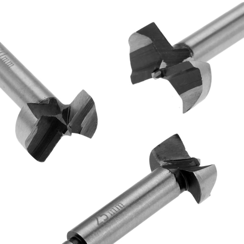 5pcs/Set Hand Tools Auger Drill Bit Woodworking Hole Saw Wooden