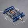 Genmitsu Upgrade Aluminum Bench Vise Clamp, High-Precision CNC Router Clamp