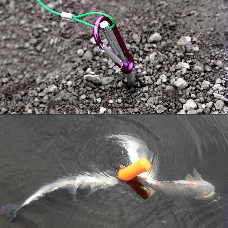 ZONAHAH Fish Stringer Kit Fishing Stringer Live Fish Lock Fishing