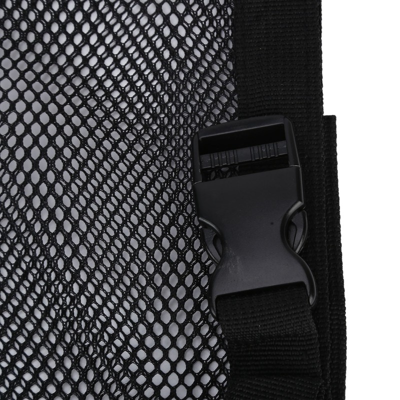 Large Capacity Seat Back Storage Bag with Fixed Buckle Mesh