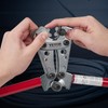 VEVOR Battery Cable Lug Crimping Tool, 10-1/0AWG with Cable Cutter