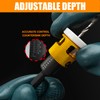 BURTOK Adjustable Depth 1/8" x3/8" Countersink Drill Bit, Low Friction