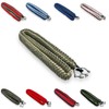 Paracord Cooler Strap:_White w/Red Green Print