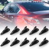RULLINE 10pcs/Set Diffuser Shark Fin Kit Compatible with Spoiler Roof