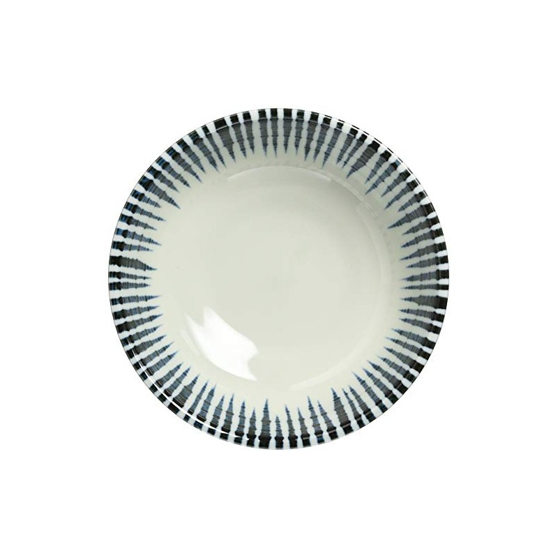 Mino Ware Flat Bowl, Gosu Tussa 133-81512