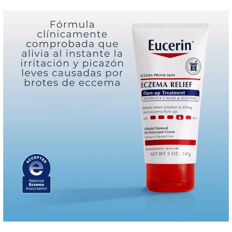 Crema Eucerin Eczema Relief 141g – Tratamiento Para Brotes Y