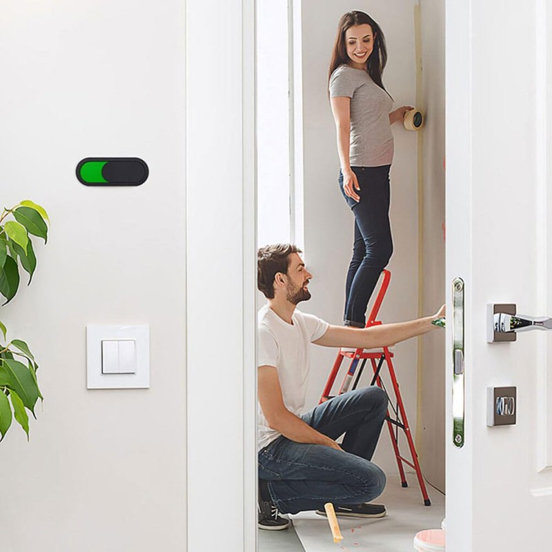 Operitacx 4pcs Slider Indicator Privacy Sign for Vacant Occupied Status