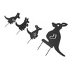 4pcs Iron Art Animal Decoration Ingenious Multi Purpose Kangaroo Plugin