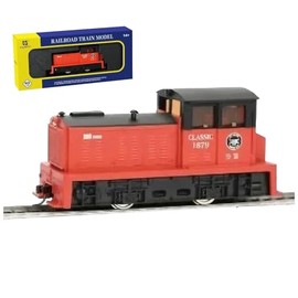 BrickBounty HO Scale Train Locomotive, 1:87 Power Train Locomotive Compatible with All HO Model Railroads, Collection for Miniature Model Train Enthusiasts (96000)