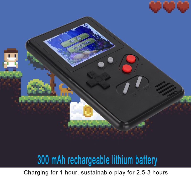Slim 2.4" HD Color Screen Handheld Game Console LCD Game