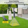 BIREN Clothes Drying Rack Foldable Extending Laundry Rack with 16