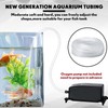 16 Feet Standard Aquarium CO2 Air Tubing，Clear and Flexible Aquarium