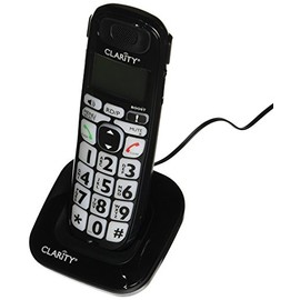 Clarity 52703P na 1-Handset Landline Telephone (Accessory handset for the model D703) , Black