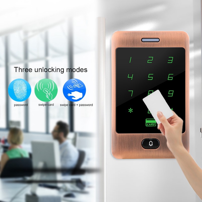 ZKFP300E Metal RFID Access Controller 125KHz Reader Touch Keypad (Normal)