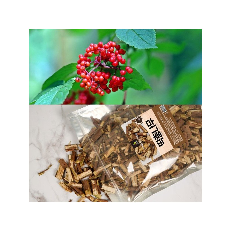 국산 접골목 100% 딱총나무 500g Korean Domestic Bone Setting Wood