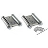 2Pcs 76mm 3'' Cafe Saloon Door Hinges Double Action Spring