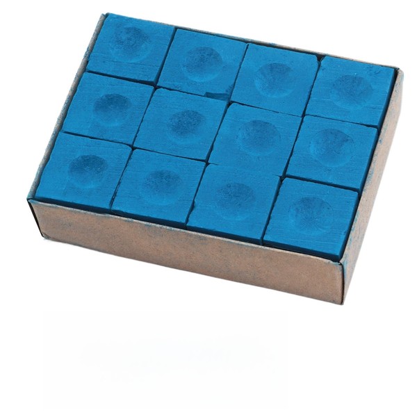 Joynine Snooker Cues Chalk 12Pcs Pool Cue Billiard Chalk No-slip