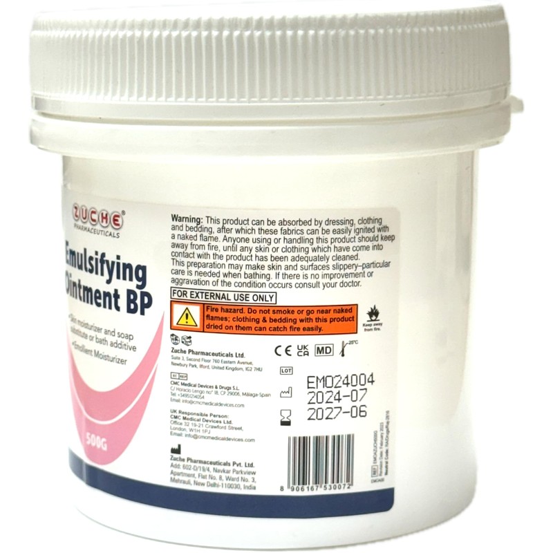 Emulsifying Ointment BP 500 GM | Bath emollient | Soap