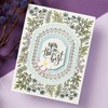 Spellbinders Nested Sprigs Press Plate from The Mirrored Arch Collection,