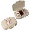 MovilCom® Small Pill Box Daily Pocket | 3 Compartments |