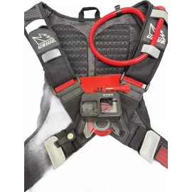 USWE Hydration Pack GoPro camera mount - Red, round, Bayonet