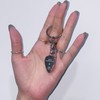 GLOW Guitar Pick Keychain 1ea