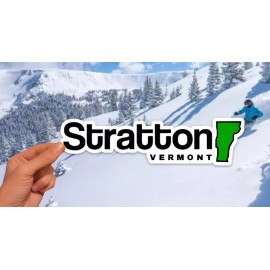 Stratton, Vermont Stratton - Vermont - Ski Resort Stickers
