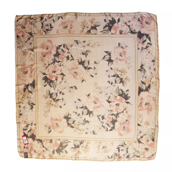 Vince Camuto Pastel Floral 42" Large Square Scarf #VC2442