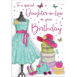 Birthday Card Daughter in Law - 9 x 6 inches - Regal Publishing, C80066