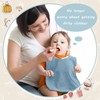 Foaincore 6 Pcs Pullover Baby Bibs Cotton Terry Toddler Absorbent