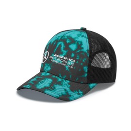 Mercedes AMG Petronas F1 Tie Dye Cap - Multicolor - One Size Fits Most