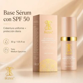 Base Maquillaje Sérum Spf 50 Hidratante Cobertura Natural