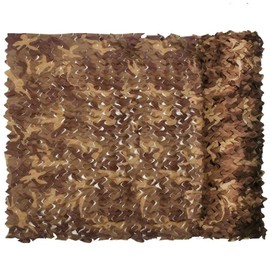 iunio Camouflage Netting Camo Net Blinds for Sunshade Camping Shooting Hunting Decoration (Desert, 16.4ftx5ft 5mx1.5m)