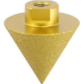 LimCryspp Broca de Biselado de Diamante para Agrandar, Pulido Resistente, Broca Cónica para Azulejos, Vidrio, Mármol, Granito, Cerámica (50mm)