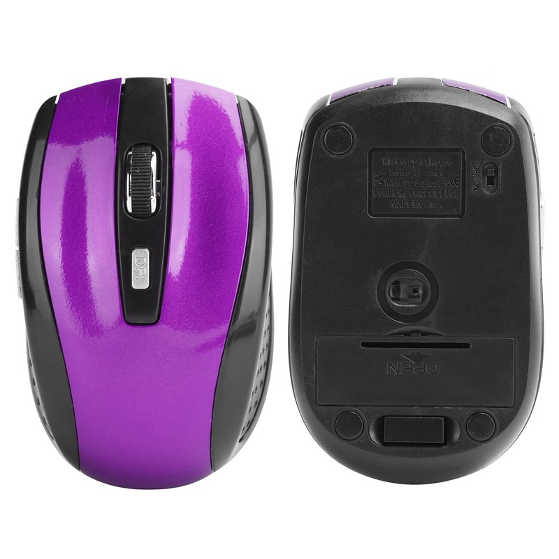 ciciglow Wireless Mouse, Silent Mouse 2.4G Portable Mobile Optical Mouse