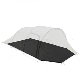 Wechsel tents Groundsheet - Additional Floor Footprint for the Tent Intrepid 4 - Black