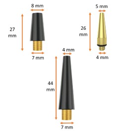 Manovella 9 x Air Pump Adapter Set for Mattresses, Balls and Balloons